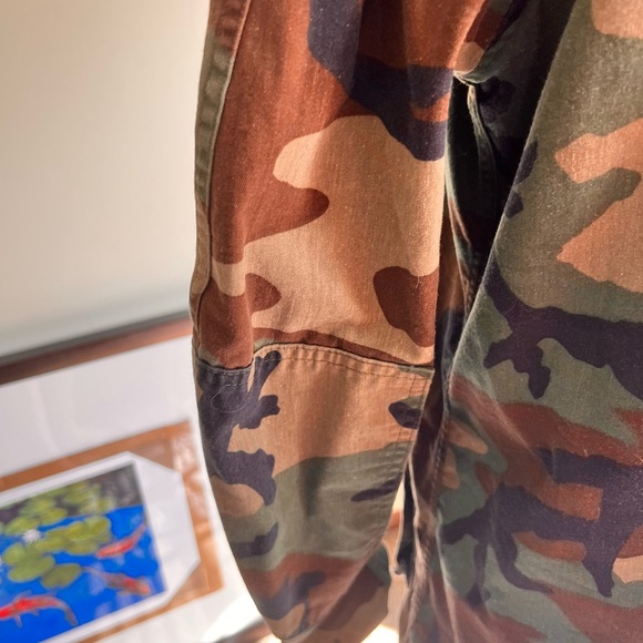 Custom made patched military jacket size, large one of a kind - Picture 5 of 9